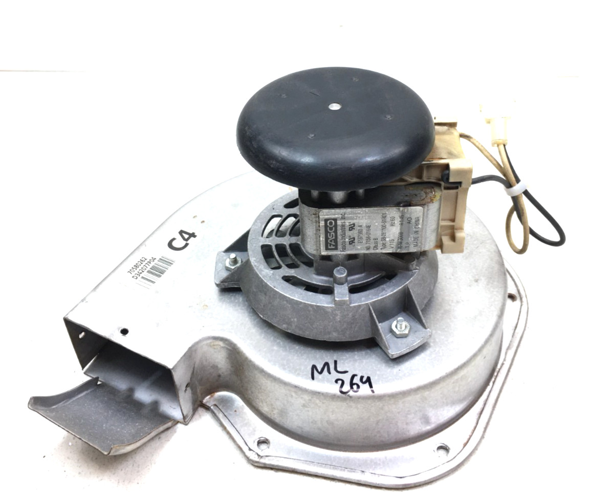 FASCO 7158-0164E Draft Inducer Blower Motor 70580262 D342077P04 used #ML264