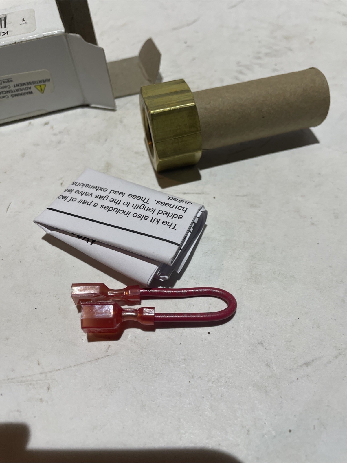 Trane/American Standard KIT09419, Gas Valve Adaptor kit, New