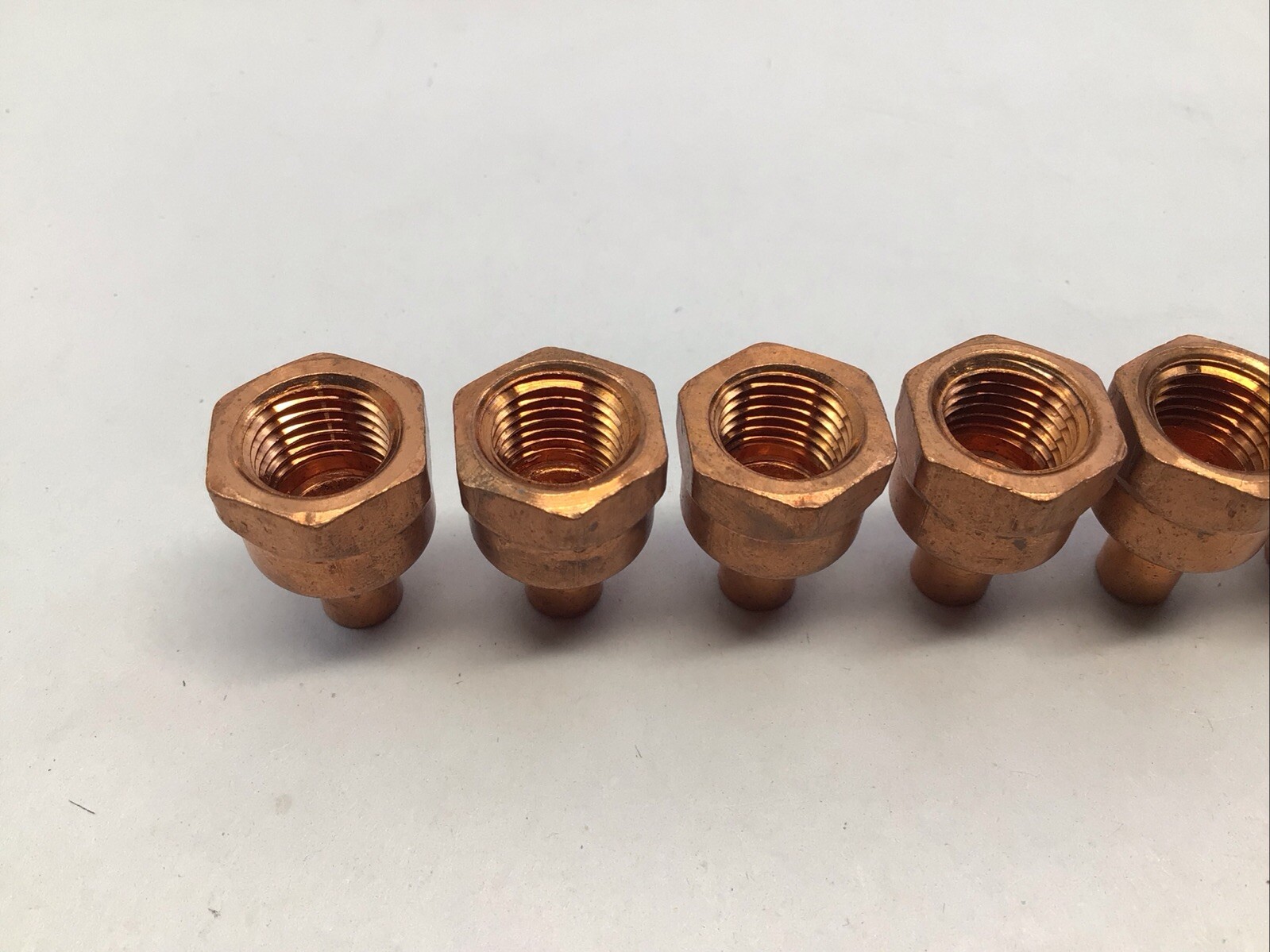 Female Copper Adapter 1/4 x 1/4 W-1206 6 Pack