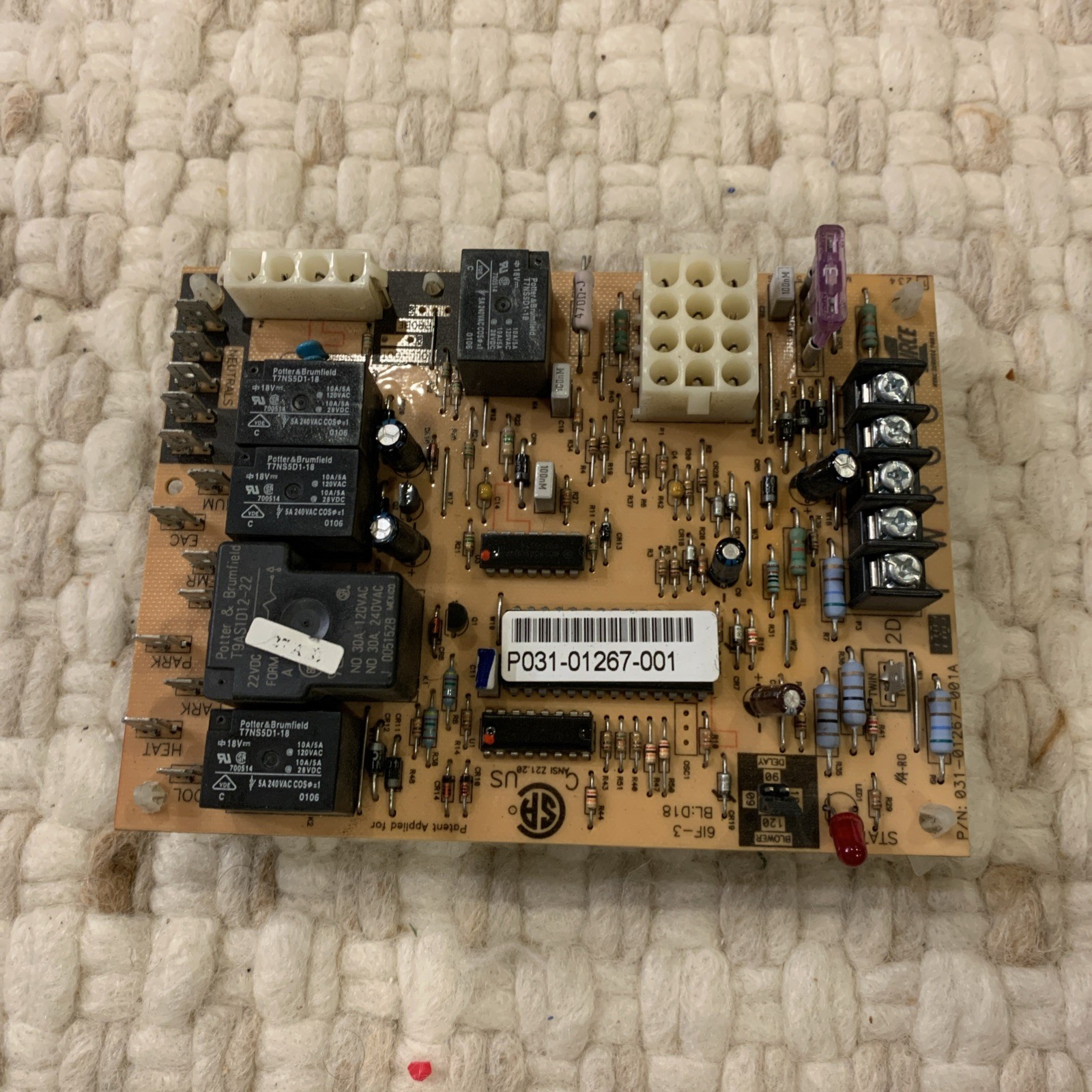 White-Rodgers 24V Integrated Furnace Control Board – 50A56956