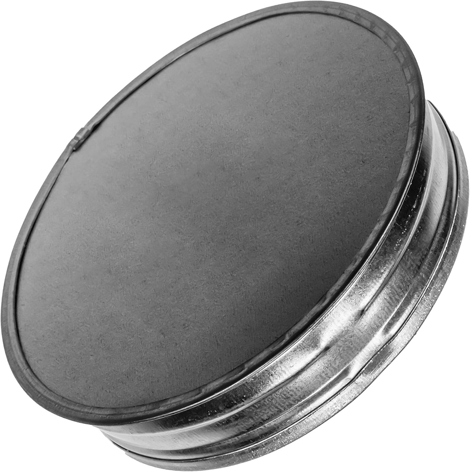 6-Inch Galvanized Steel Duct End Cap – Durable Vent Cover for Indoor/Outdoor