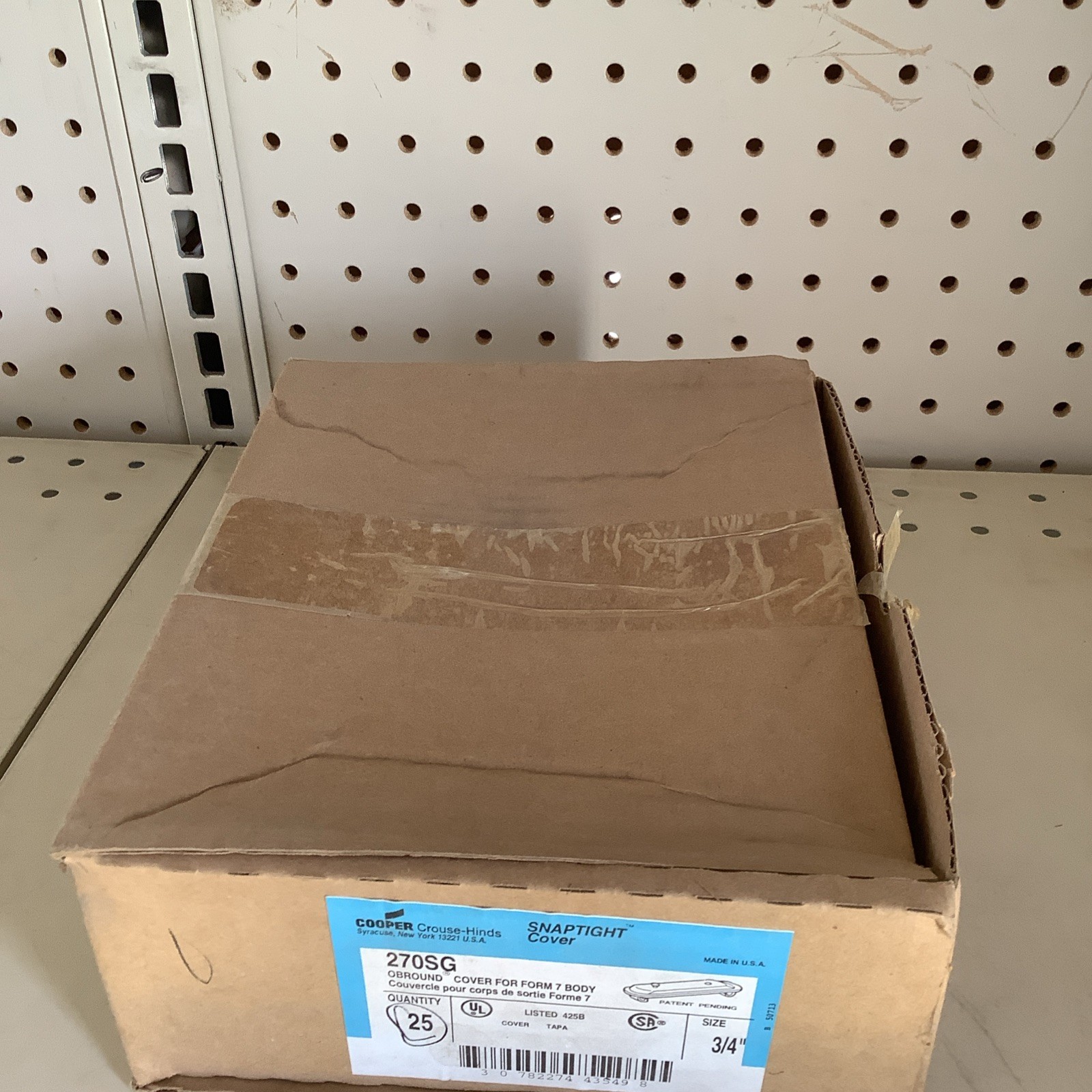 Crouse Hinds 270SG 3/4″ CND Body Cover – Box of 25