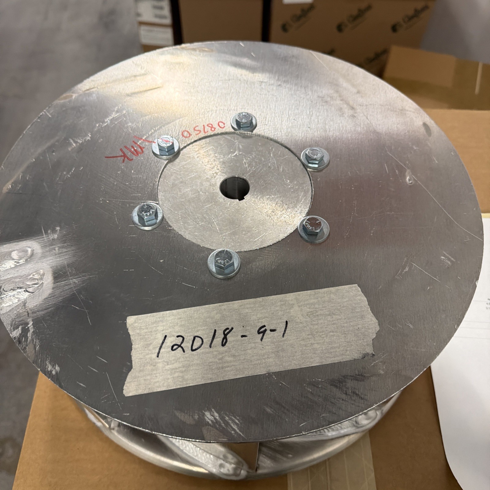 New 12 Al CW Daikin 3000565689 Aluminum Blower Wheel 14in
