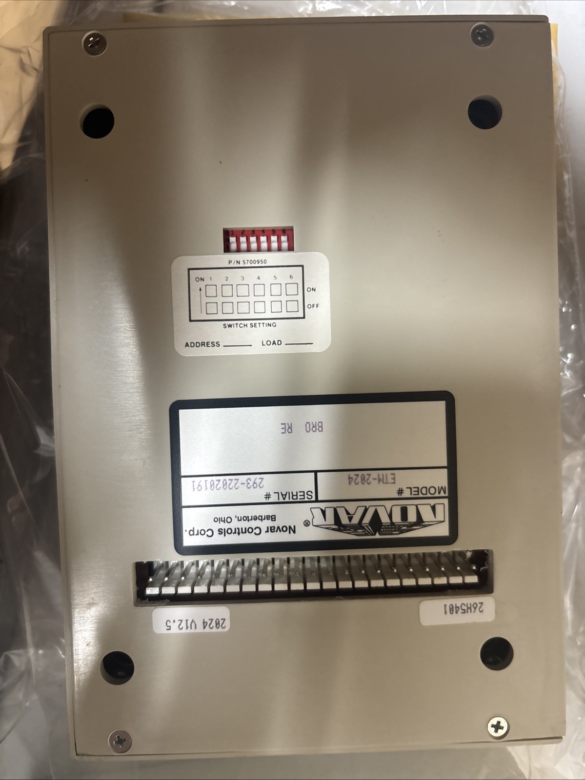 Lennox ETM Controller 2024 Version 12.5 Part Number 26H5401