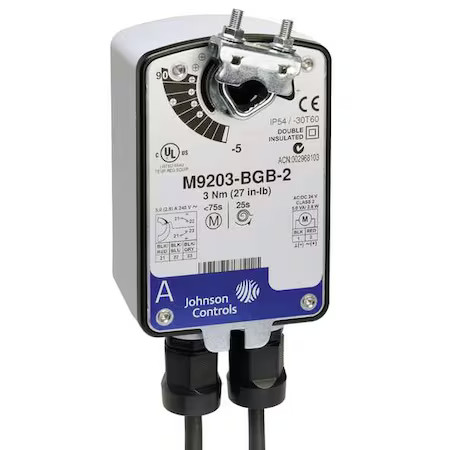 Johnson Controls M9203-Bub-2 Electric Actuator, On/Off, 85-264Vac