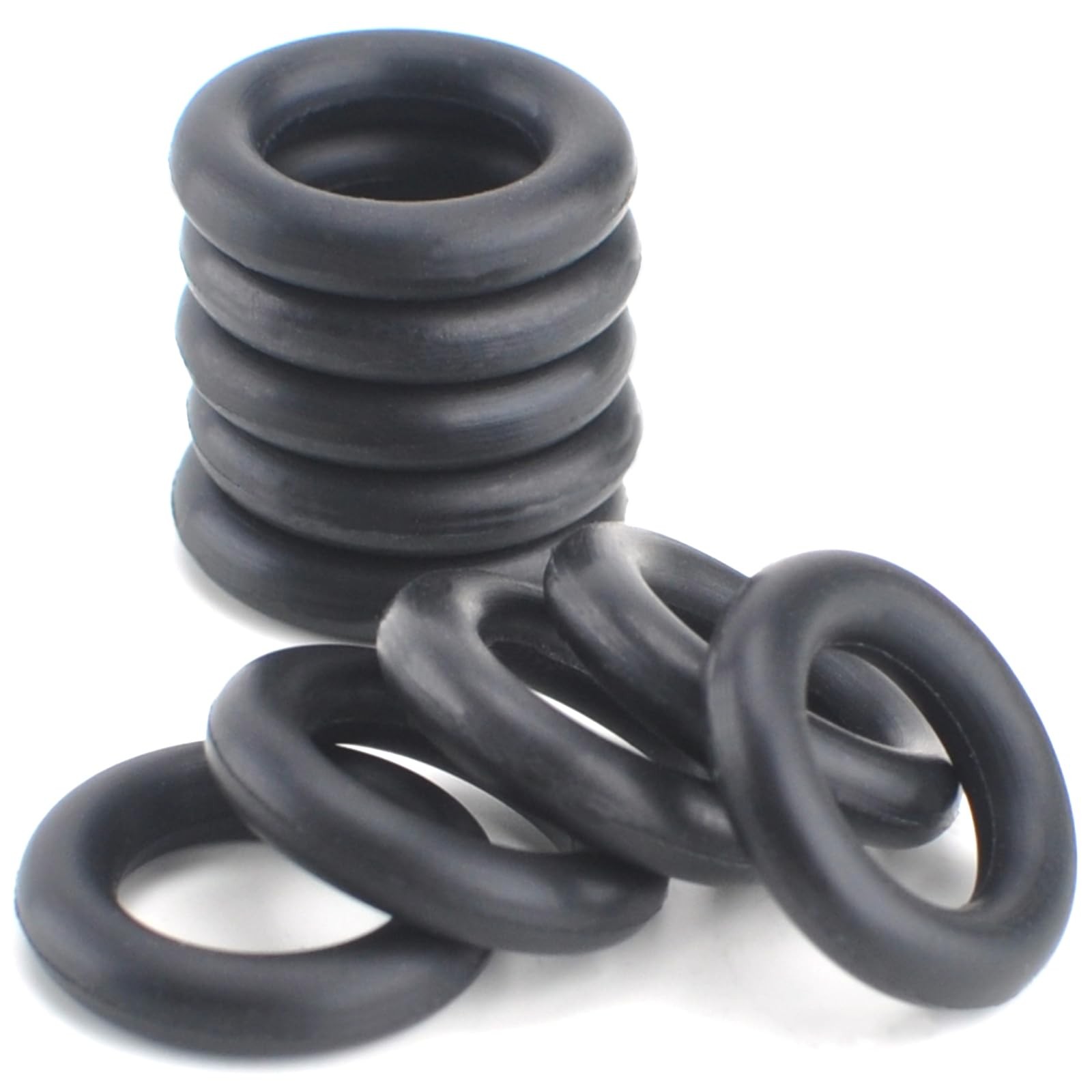 10-Pack 19037 O-Ring Seals Compatible with Yellow Jacket 19109 19209 BLACK