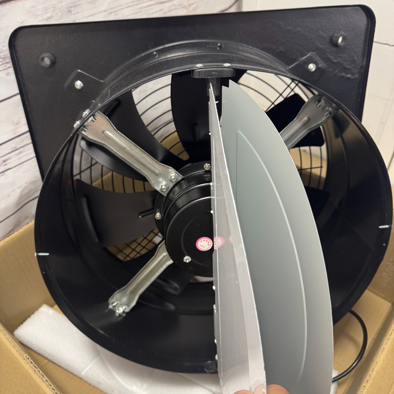 110V Electric Exhaust Fan Ventilation Ventilator Air Extractor 7 Blade HVAC