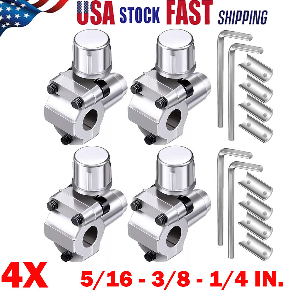 4x BPV31 Bullet Piercing Valve For A/C Refrigeration Lines 5/16 3/8 1/4 In US