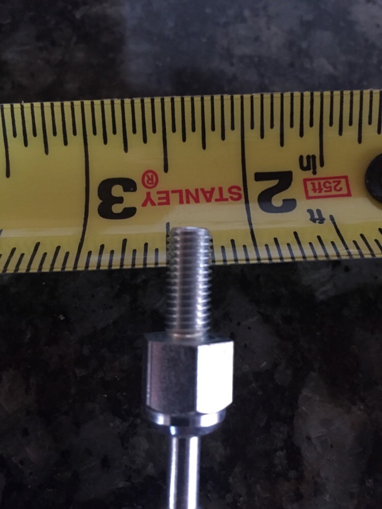Inline 1/4″ Ball Joint HVAC Damper Rod Ventilation Fan Motorized Actuator 1/4-28