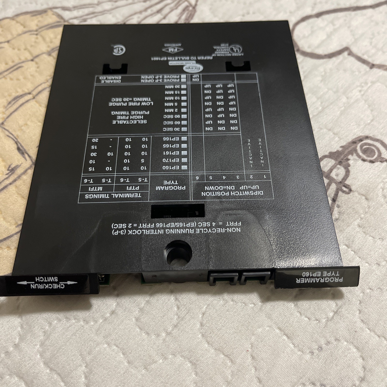Fireye EP160 Programmer Module Non-Recycle