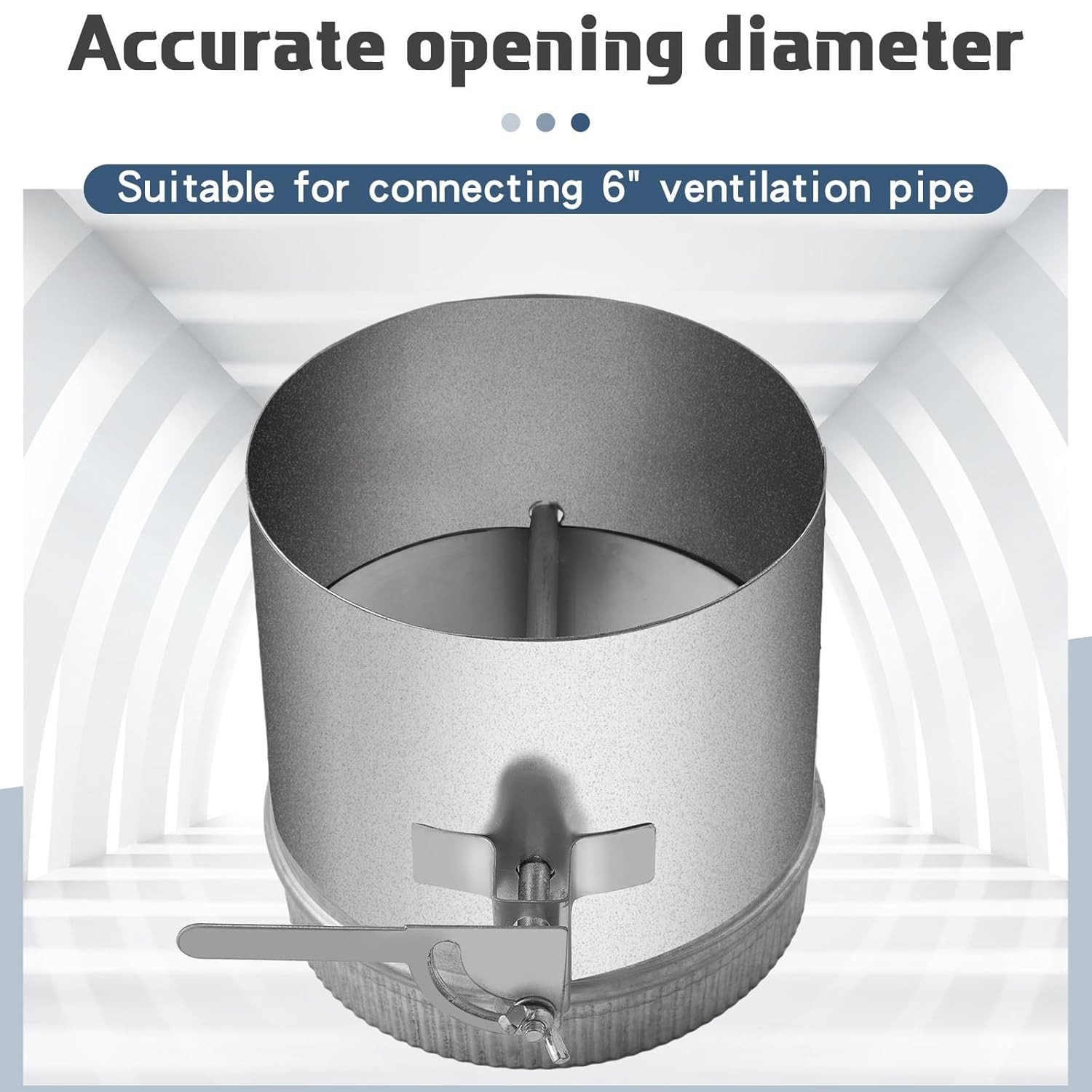 Adjustable Backdraft Damper Manual Volume Duct Galvanized Sheet Damper