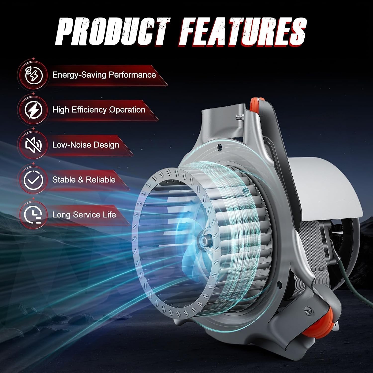 HC21ZE121A Furnace Draft Motor Compatible with Carrier, Bryant, Payne, J238-1…