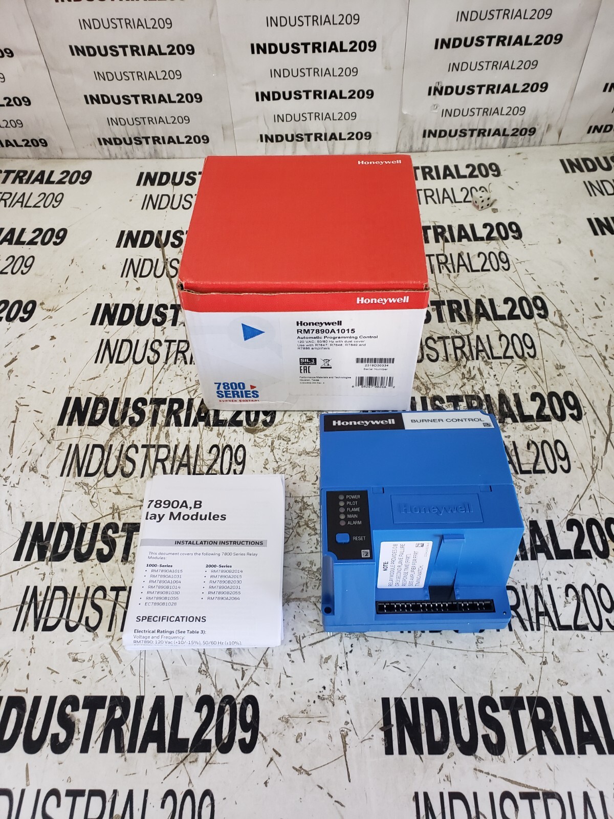 HONEYWELL AUTOMATIC PROGRAMMING CONTROL RM7890 A1015 NEW IN BOX