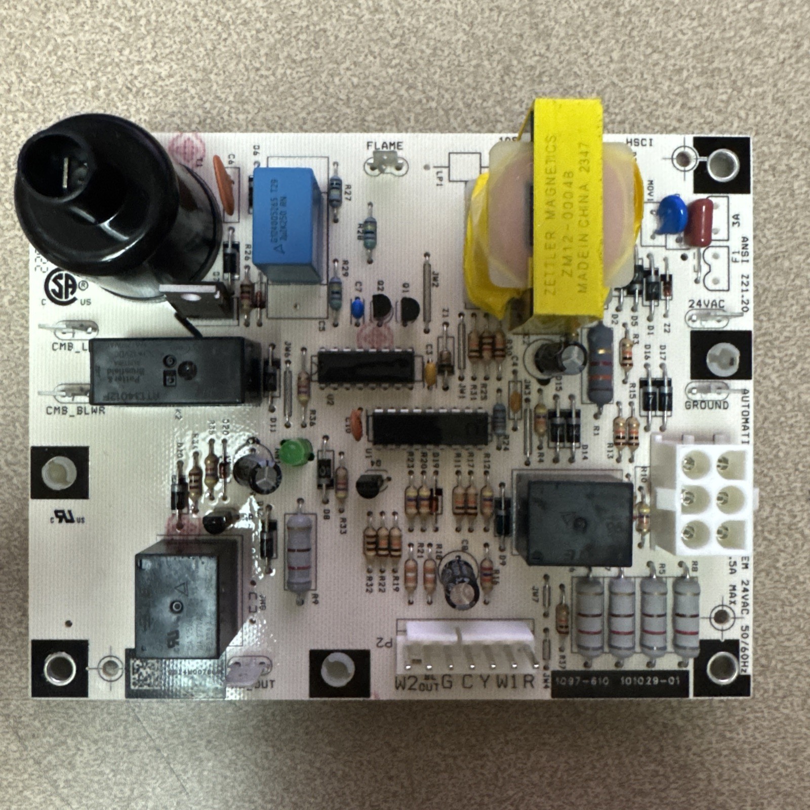 LENNOX Ignition Control Board 101029-01 1097-610-I 21W14 Furnace DSI Control 24V