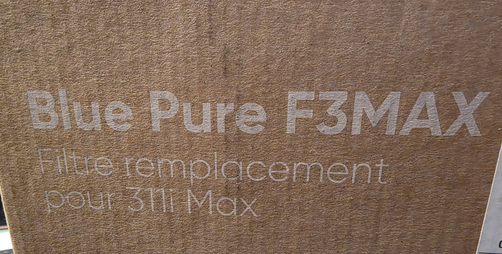 Genuine Blueair Blue Pure F3MAX+ Replacement Filter for 311i+ Max – New