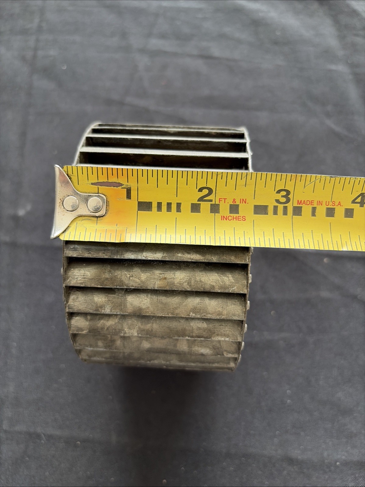 Centrifugal Impeller Fan Wheel 4.25” Dia 2.5” Width