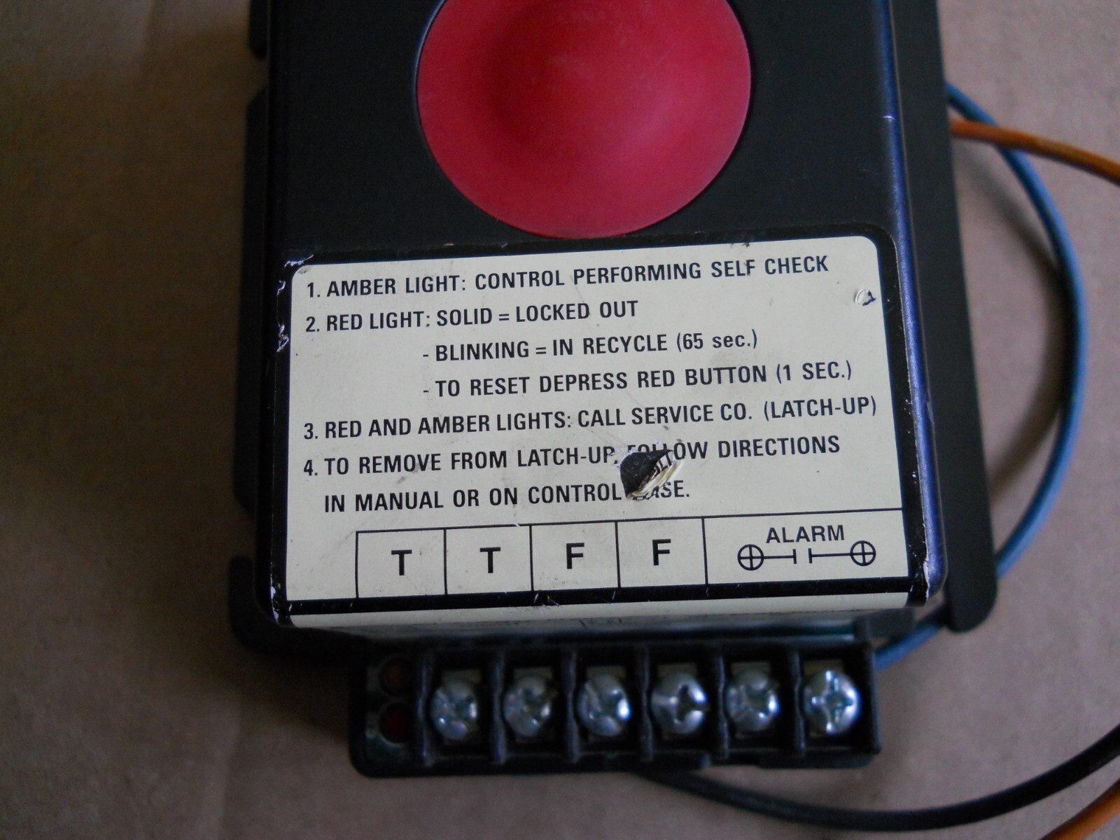 OEM 50200-02 Oil Burner Control 4-Wire