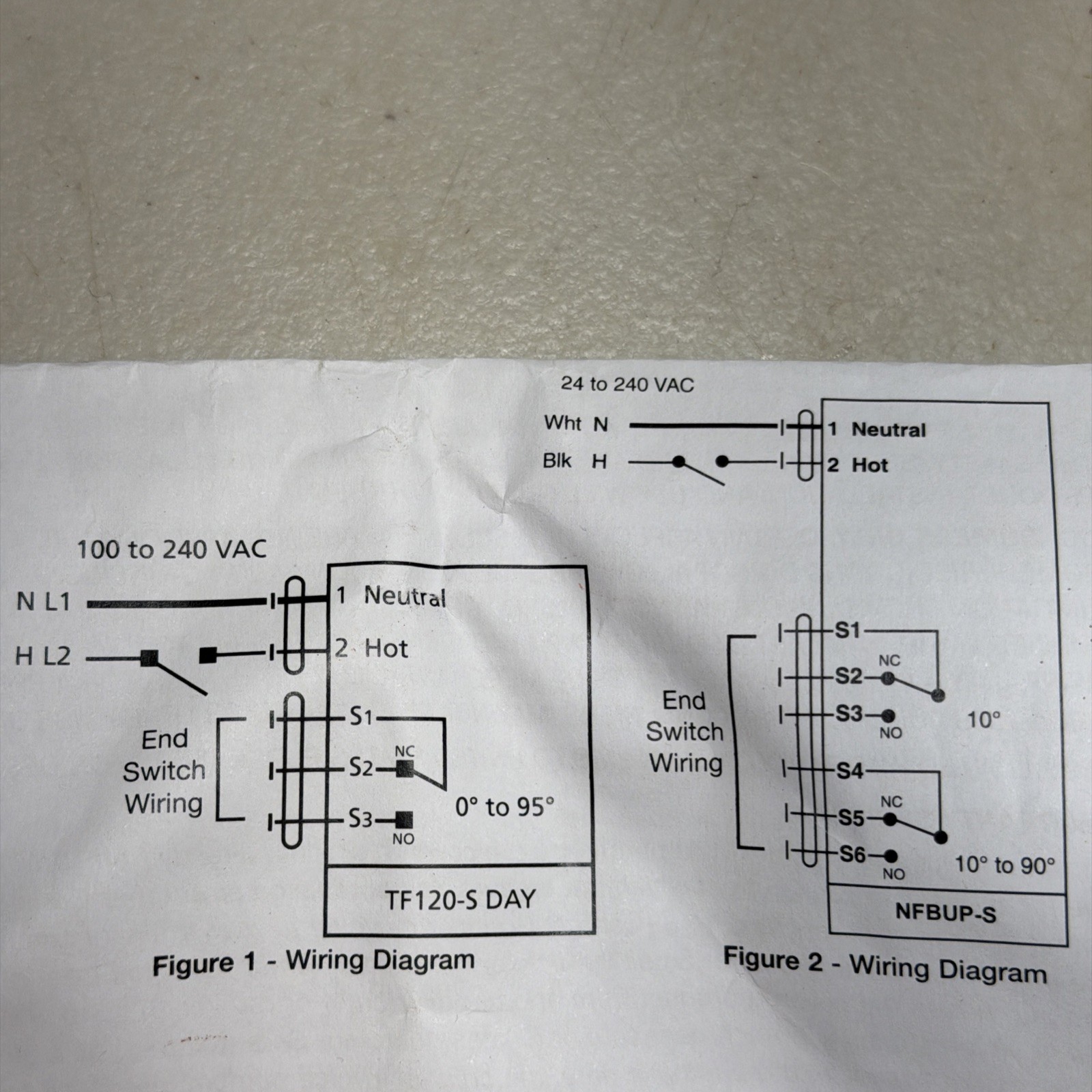 Dayton 5NKP0 Louver Damper Motor Kit, NEW