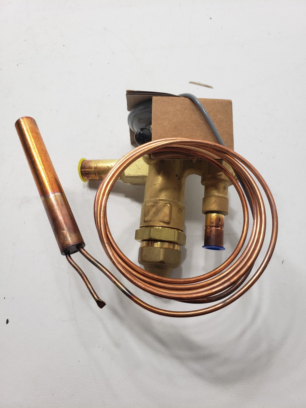 Sporlan Thermostatic Expansion Valve EGVE-3/4-C 3/8×1/2 ODF Solder 1/4 ODF EXT