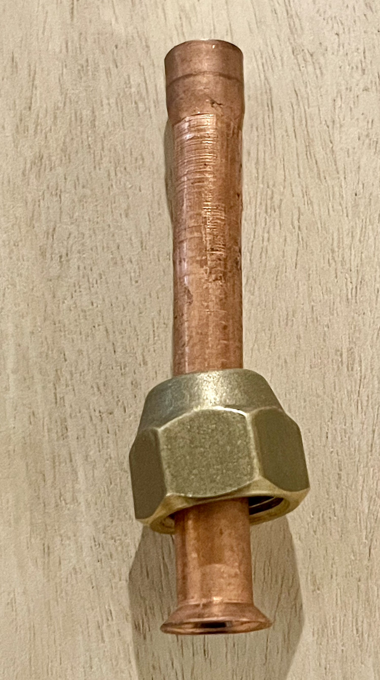 Flare X Solder Adapter- Copper Mini splint AC – Line set Adapter HVAC