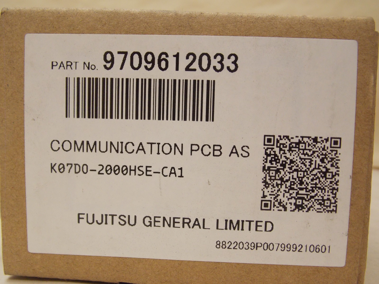 FUJITSU 9709612033 COMMUNICATION PCB , Printed Circuit Board