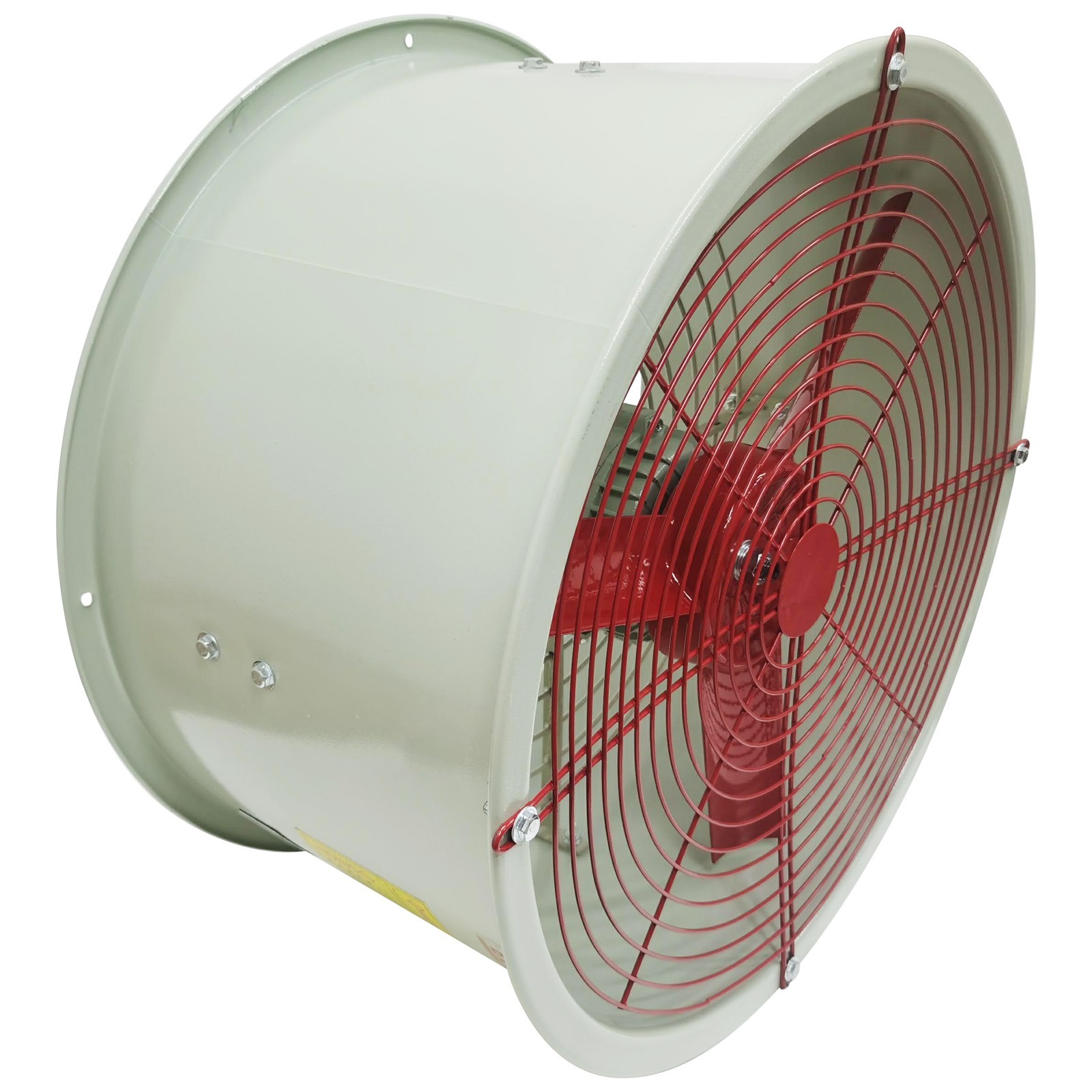 110V 19in Explosion Proof Exhaust Fan 550W Cylinder Pipe Fan Wall Mount Ventilat