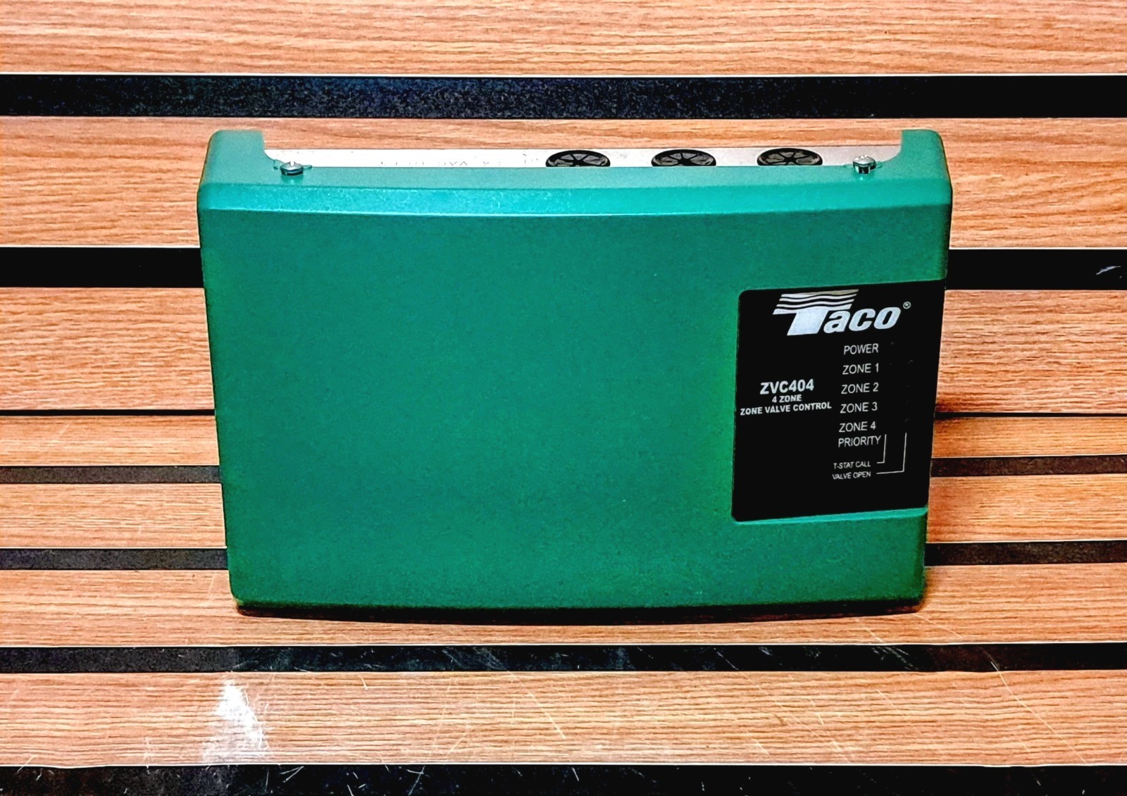 Taco ZVC404 4 Zone Valve Control Hydronic Heating Boiler Pump Relay Module Panel