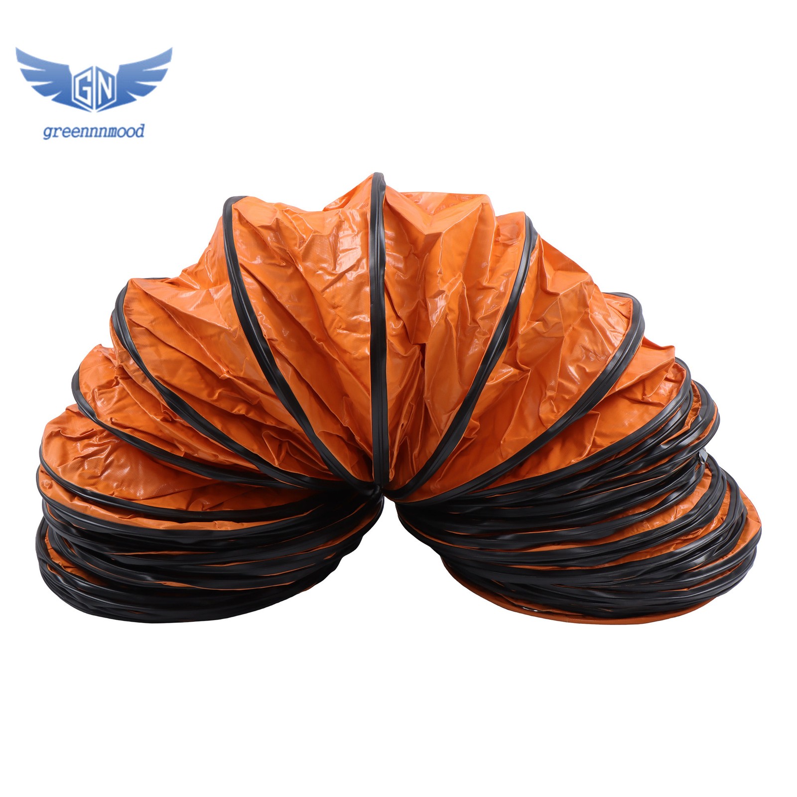 12″ PVC Flexible Ducting 32FT Fit For Ventilator Hoses Strong Flame Retardant