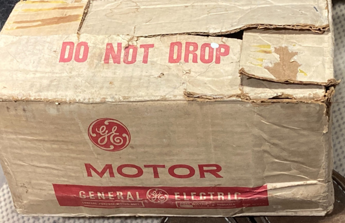 NOS GE HVAC FURNACE Replacement motor 5KCP33PG 557AS MADE IN USA. M-3016-1 AMANA