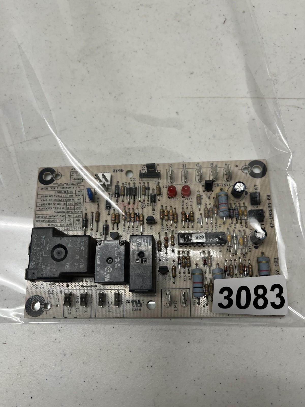 Rheem Bryant 47-102684-08 Control Board Carier 1157-121
