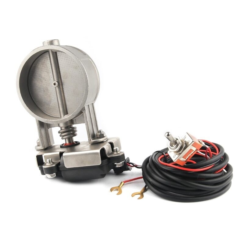 Stainless Steel Electric Exhaust Control Valve 2″/2.25″/2.5″/2.75″/3″ Inch New [