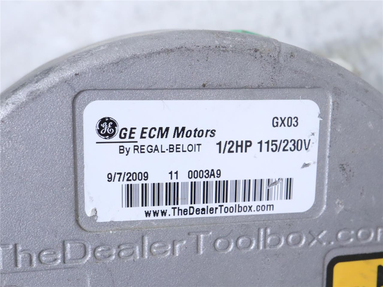 GE 5SME39HXL110 ECM Blower Motor 1/2HP 1PH 115-230V 6005 Evergreen IM GX03