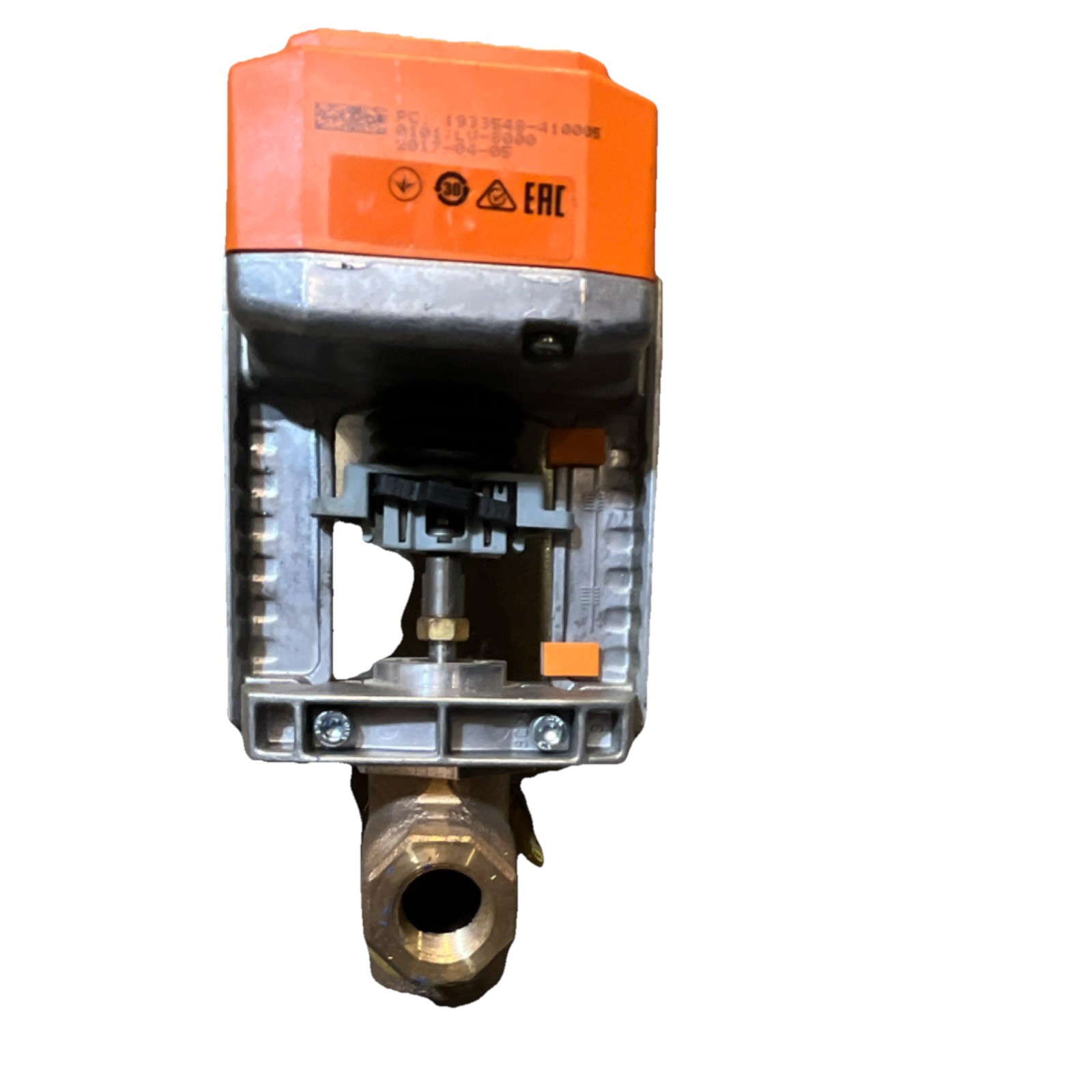 Belimo LV824-3 HVAC Control Valve with Brass Body, Motorized Actuator Assembly