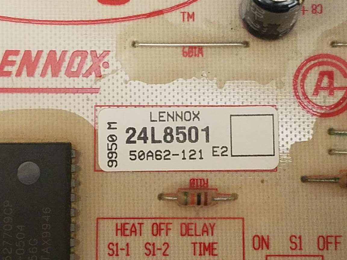 Lennox OEM Control Board 56L8301, 24L8501, 97L4801 White Rodgers 50A62-121-06