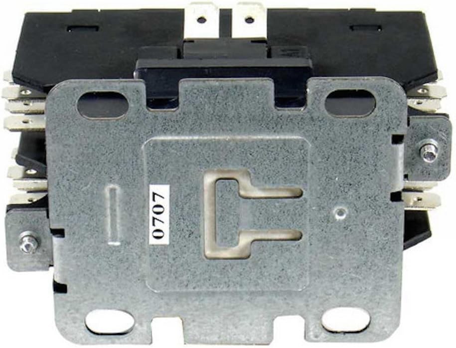 Versatile Ruud 30A 1 Pole Contactor in Copper – Efficient 24V Coil Operation