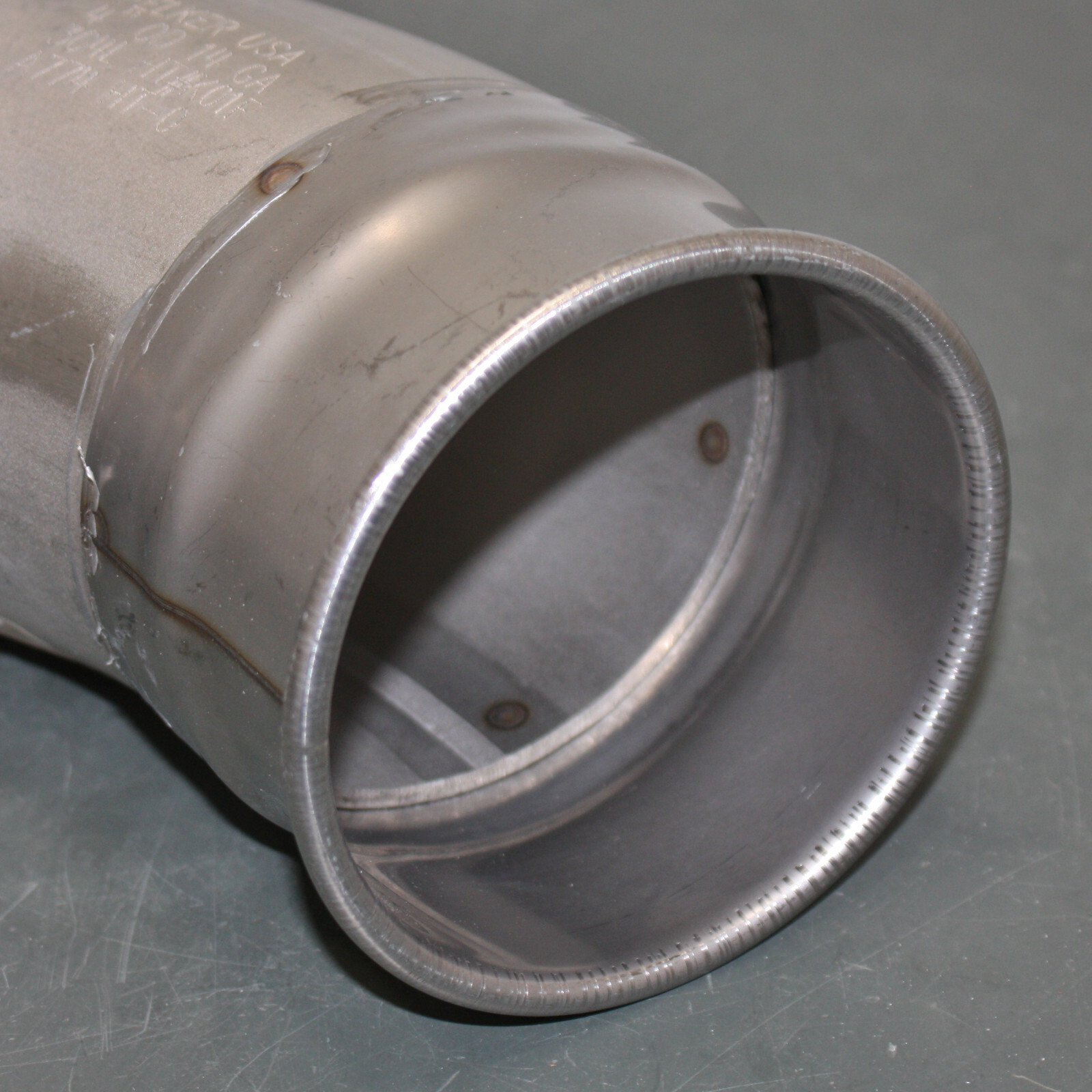 Nordfab 60° Elbow 8010003648, 4″ Duct, Stainless Steel, 14 ga QF Quick Fitting
