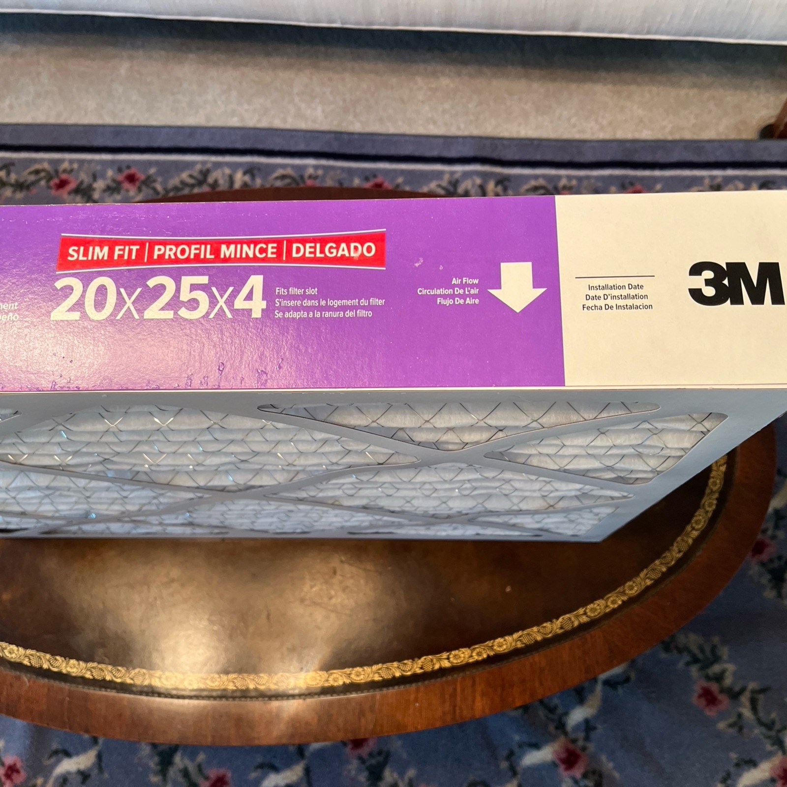 3M Filtrete Ultra Allergen Healthy Living Air Filter 20x25x4 1550 SLIM FIT New