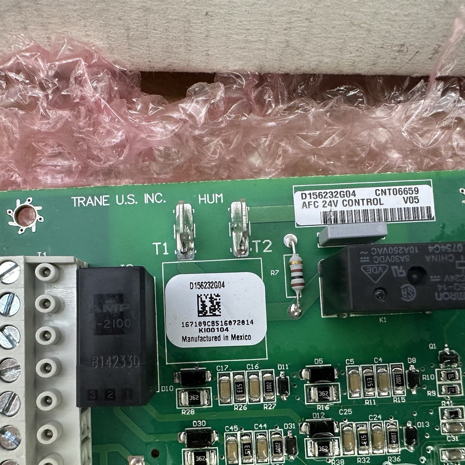 Trane CNT06659 D156232G04 AFC 24V Control Board | Tested Working | OEM