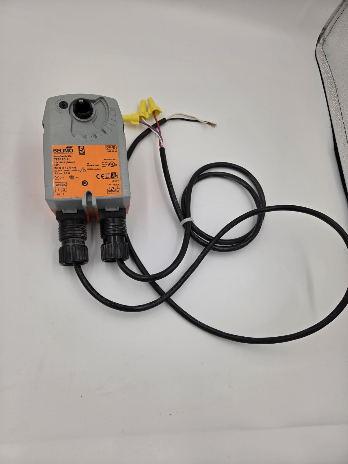 Belimo TFB120-S Damper Actuator 120/240V 50/60Hz