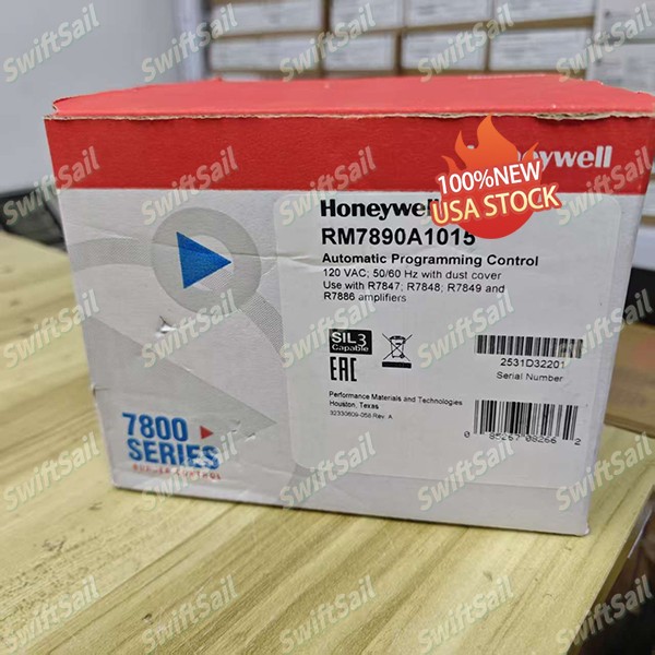Original Honeywell RM7890A1015 7800 Series On-Off Burner Primary Control Module
