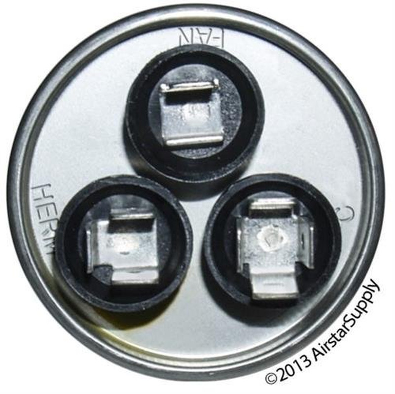 97F9838/C4405R round Capacitor 40 5 UF MFD, 440V