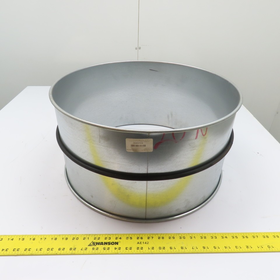 Nordfab 8040207316 20″ X 10-3/4″ Quick-Fit Sleeve Galvanized Pipe Duct 20ga