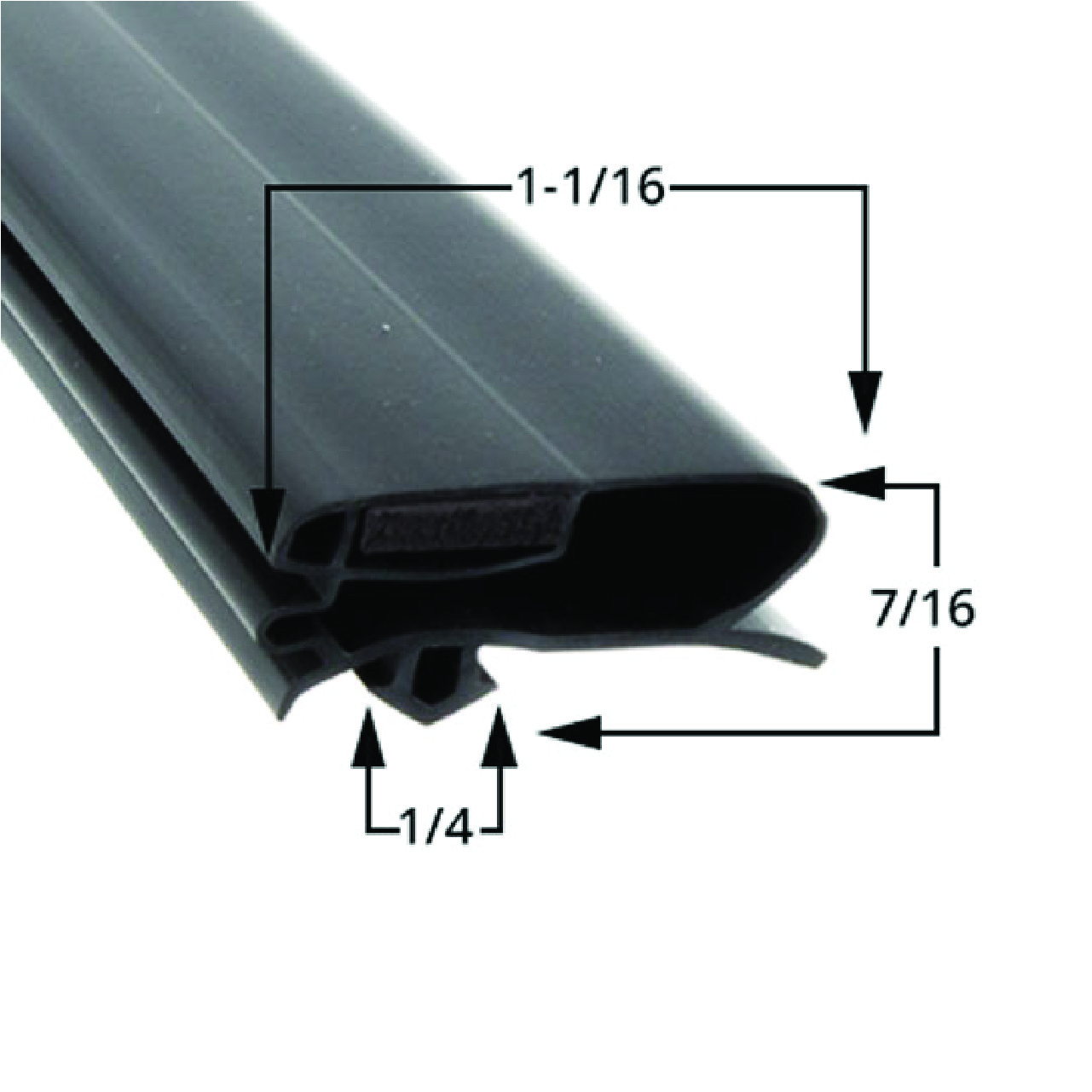 Mavrik 22 2/3 in x 60 1/5 in Gasket Replaces Anthony 02218042001