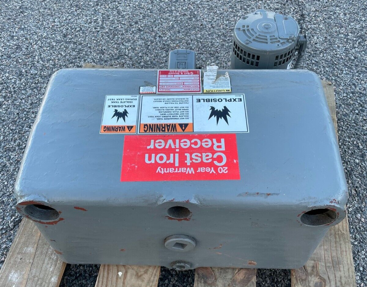 NEW Hoffman Watchman Condensate Unit WC-12-20-B 18GPM 115V Cast Iron Receiver