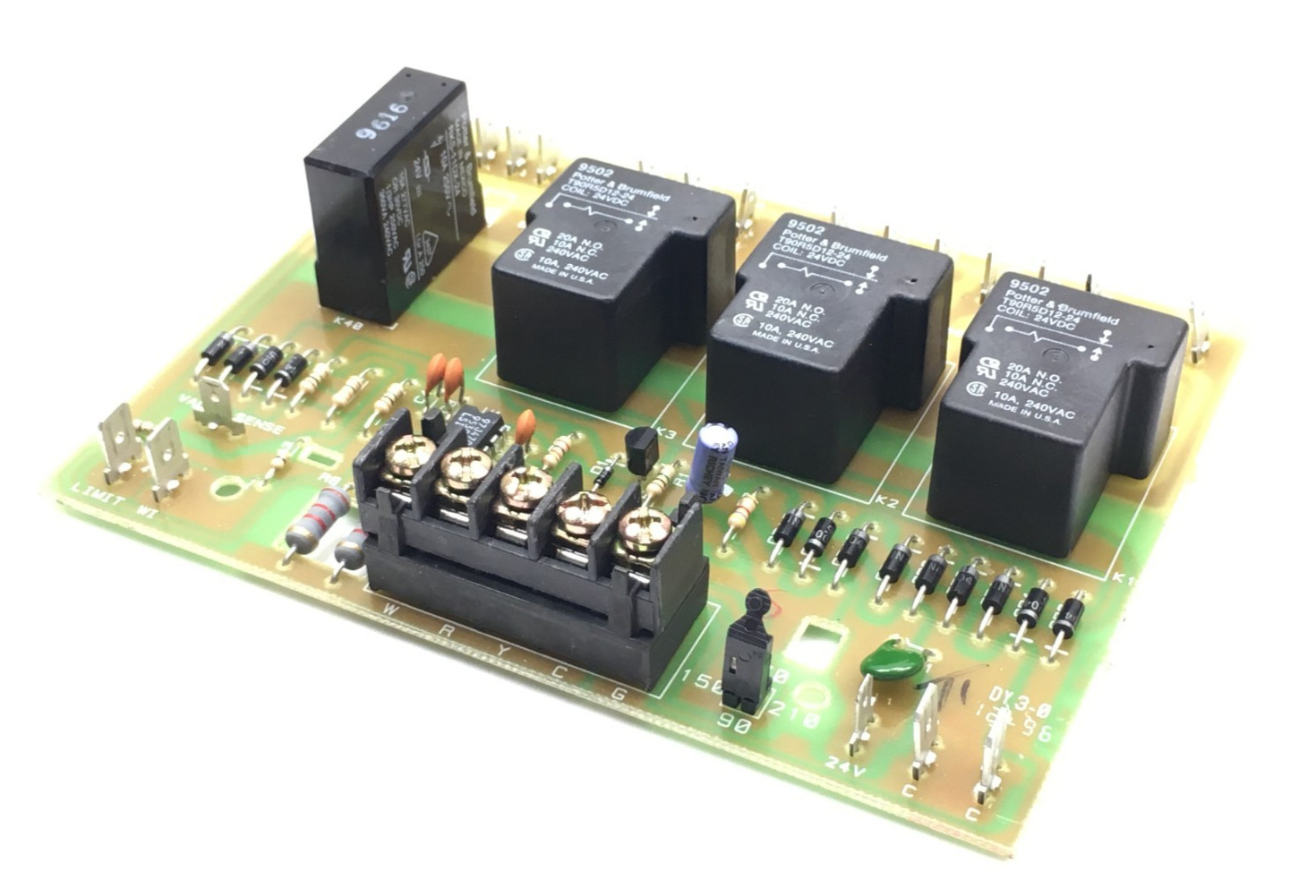 LENNOX BCC3-1 Rev A Furnace Control Circuit Board LB-89859 45K48 used #P23