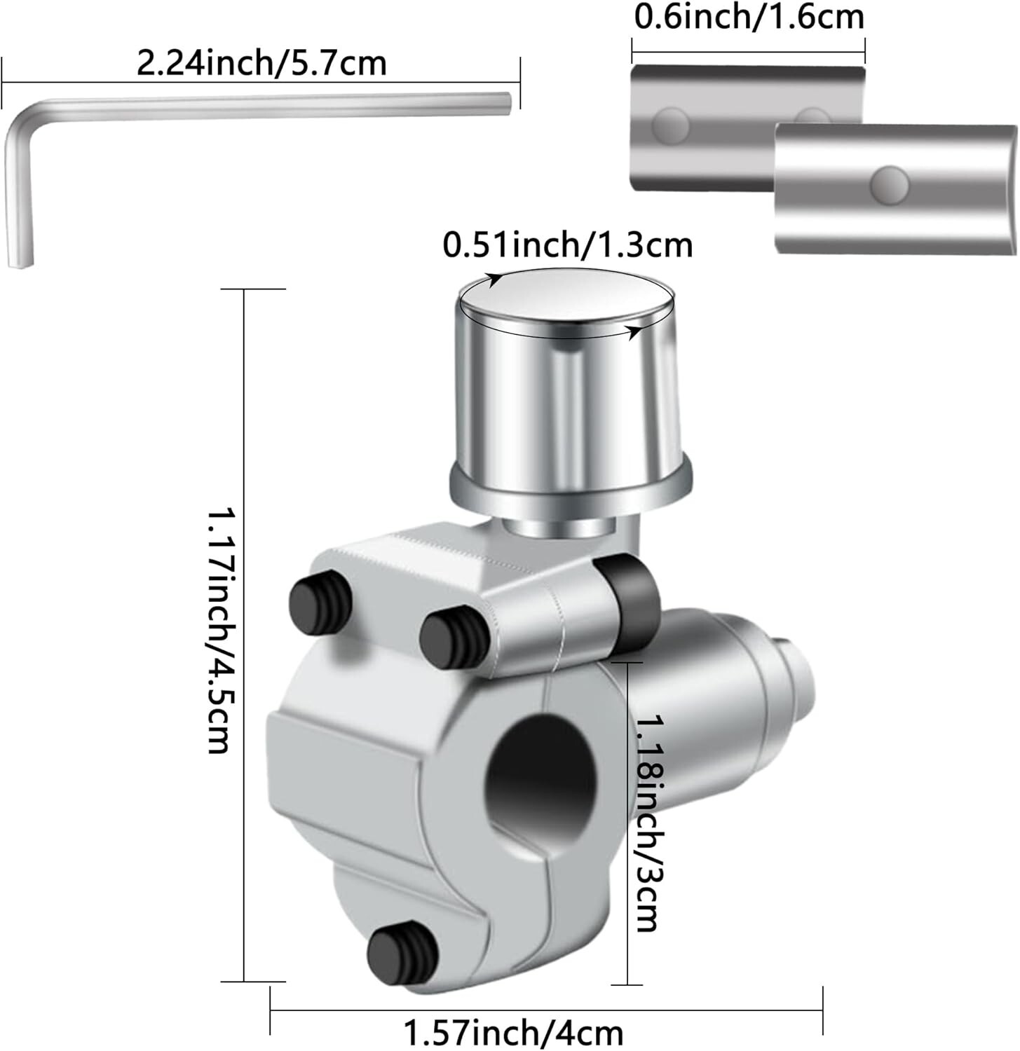 15 Pcs Bullet Piercing Valve BPV-31 Valve Kits Replacement for BPV31D,GPV14