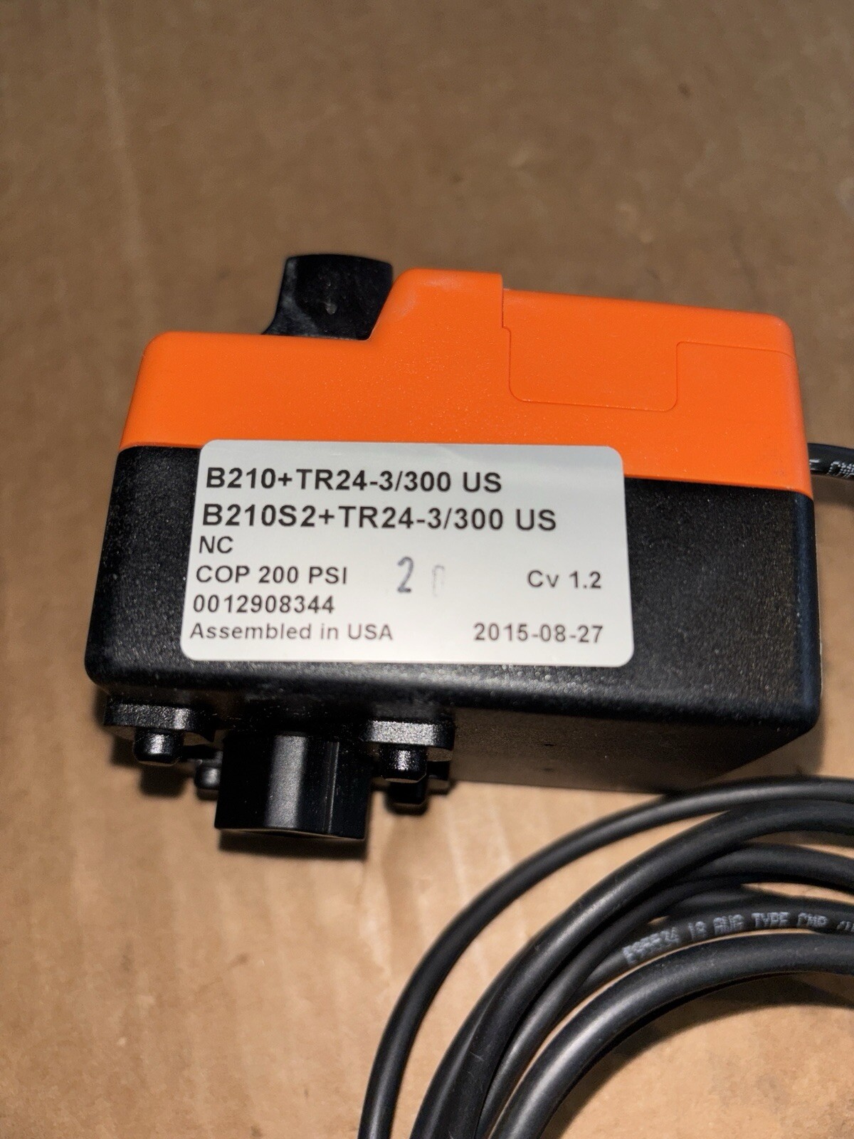 Belimo TR24-3/300 US 18in-lb 24VAC HVAC controller valve actuator