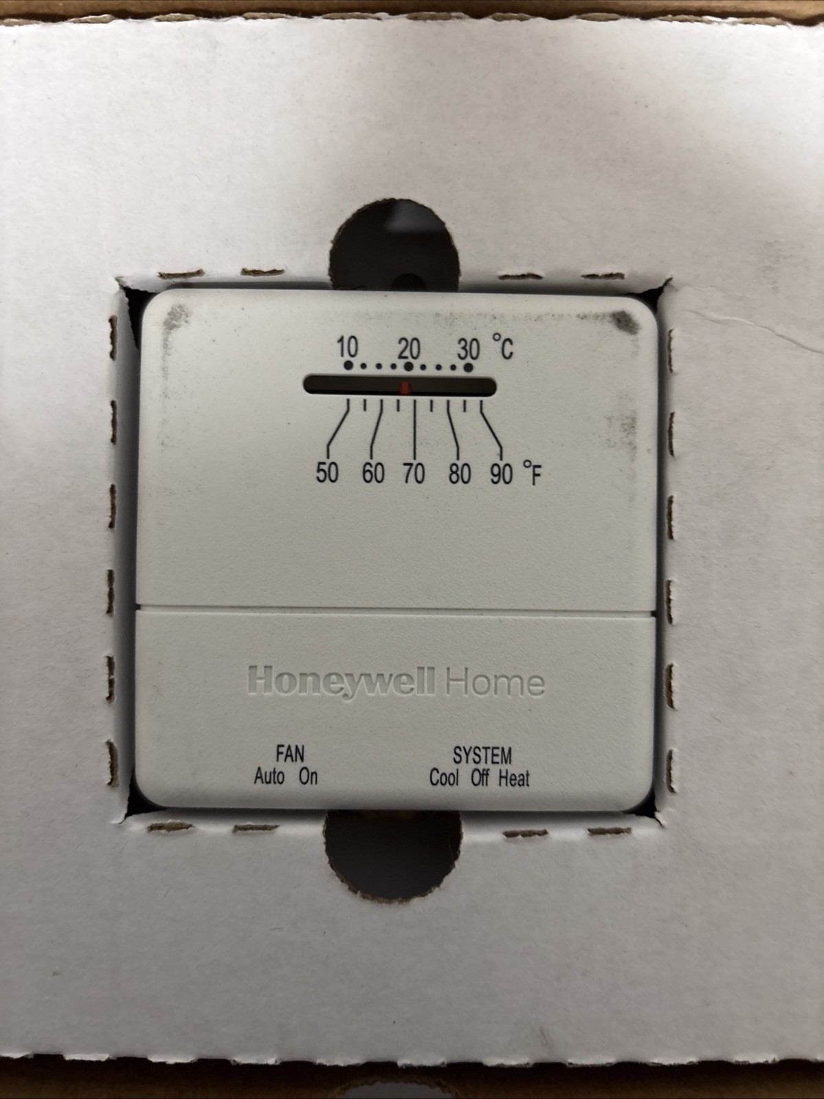 Honeywell CT30A Mechanical Non Programmable Thermostat White 120V