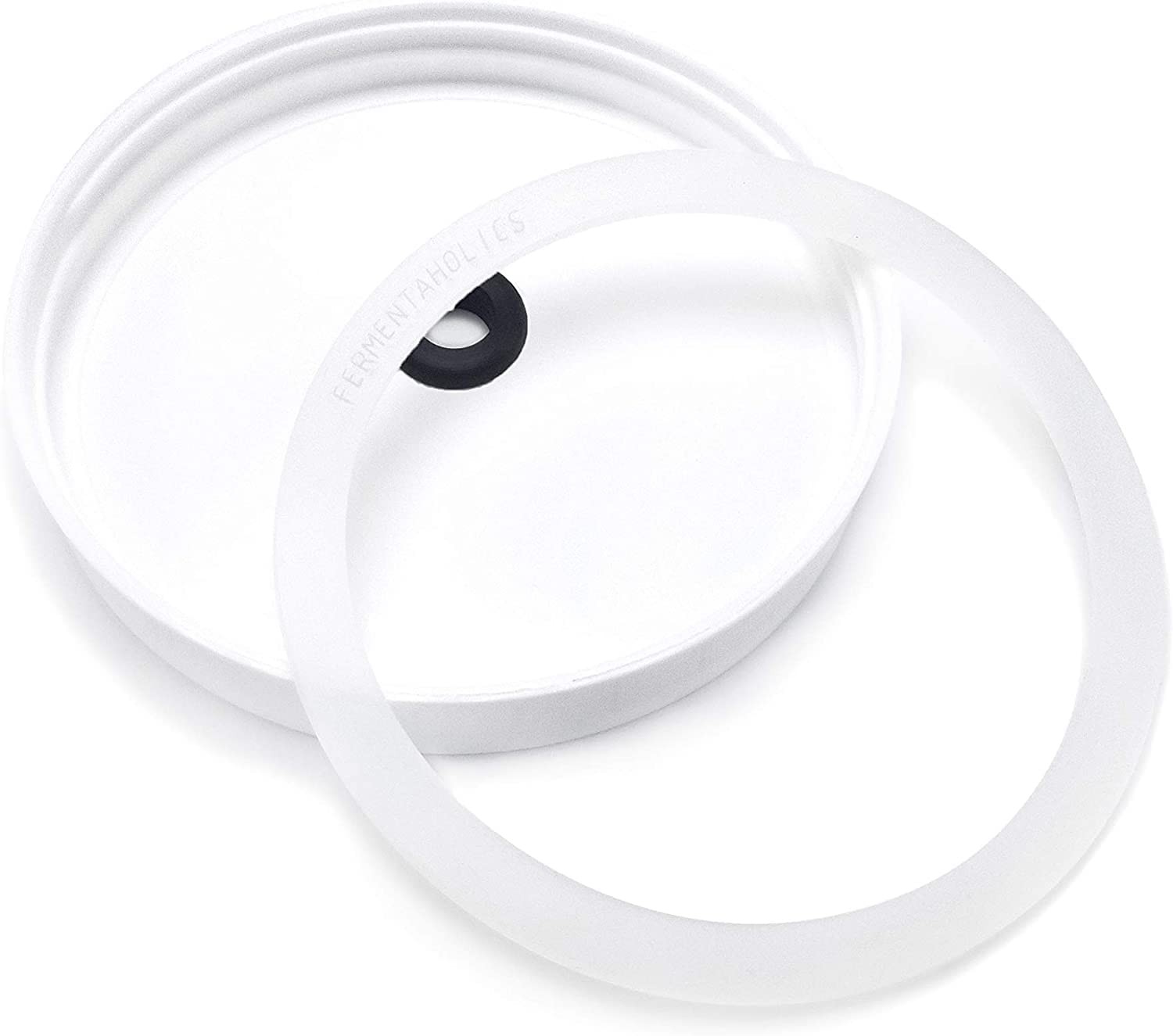 Fermentaholics Silicone Gasket For Standard 110 MM Gallon Lid – 110 mm, Clear