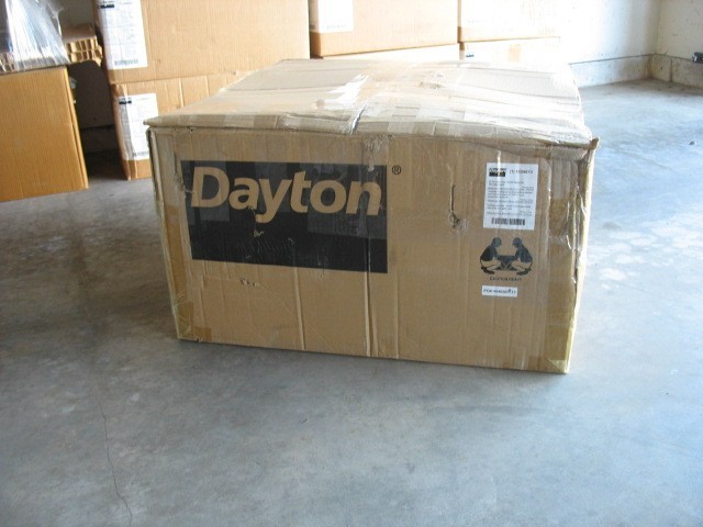 Dayton Exhaust Fan, Direct Drive 20″ blade, Alum, 115/230V 10D967 10D967D -NEW-